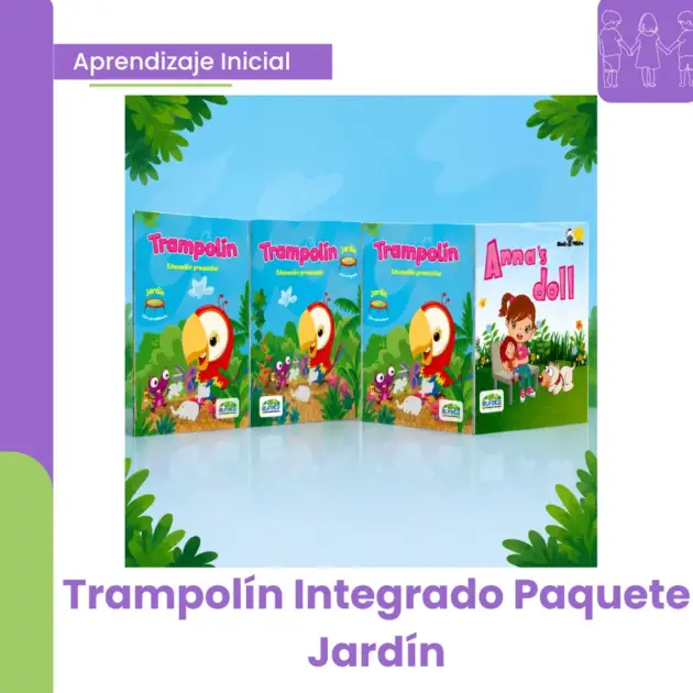 TRAMPOLIN INTEGRADO PAQUETE JARDIN B