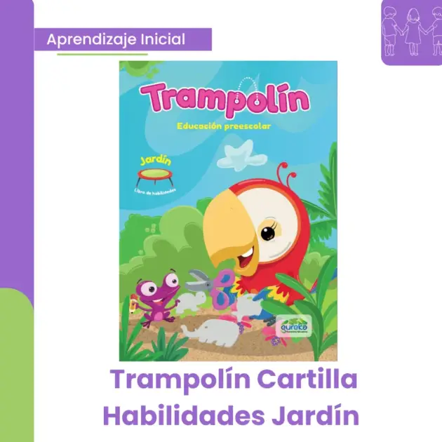 TRAMPOLIN CARTILLA HABILIDADES JARDIN