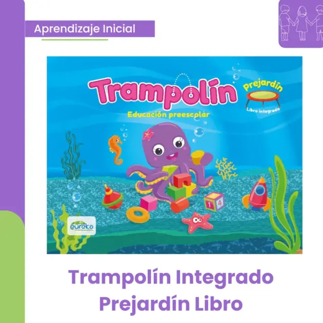 TRAMPOLIN INTEGRADO PREJARDIN LIBRO